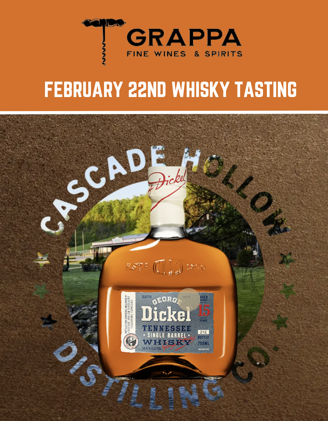Whiskey Tasting: George Dickel Single Barrel 15 Year!